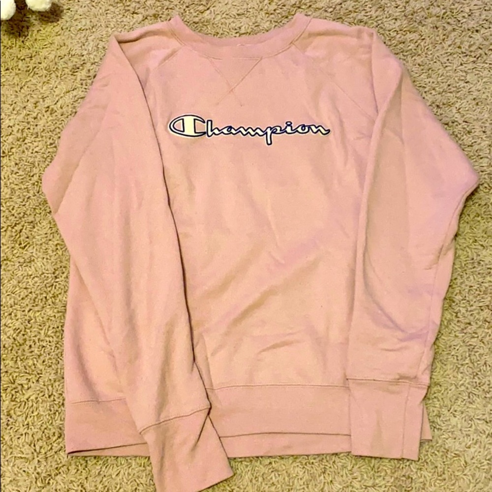 Champion Dusty Pink Crewneck